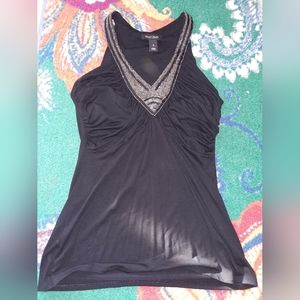 White House Black Market beaded top